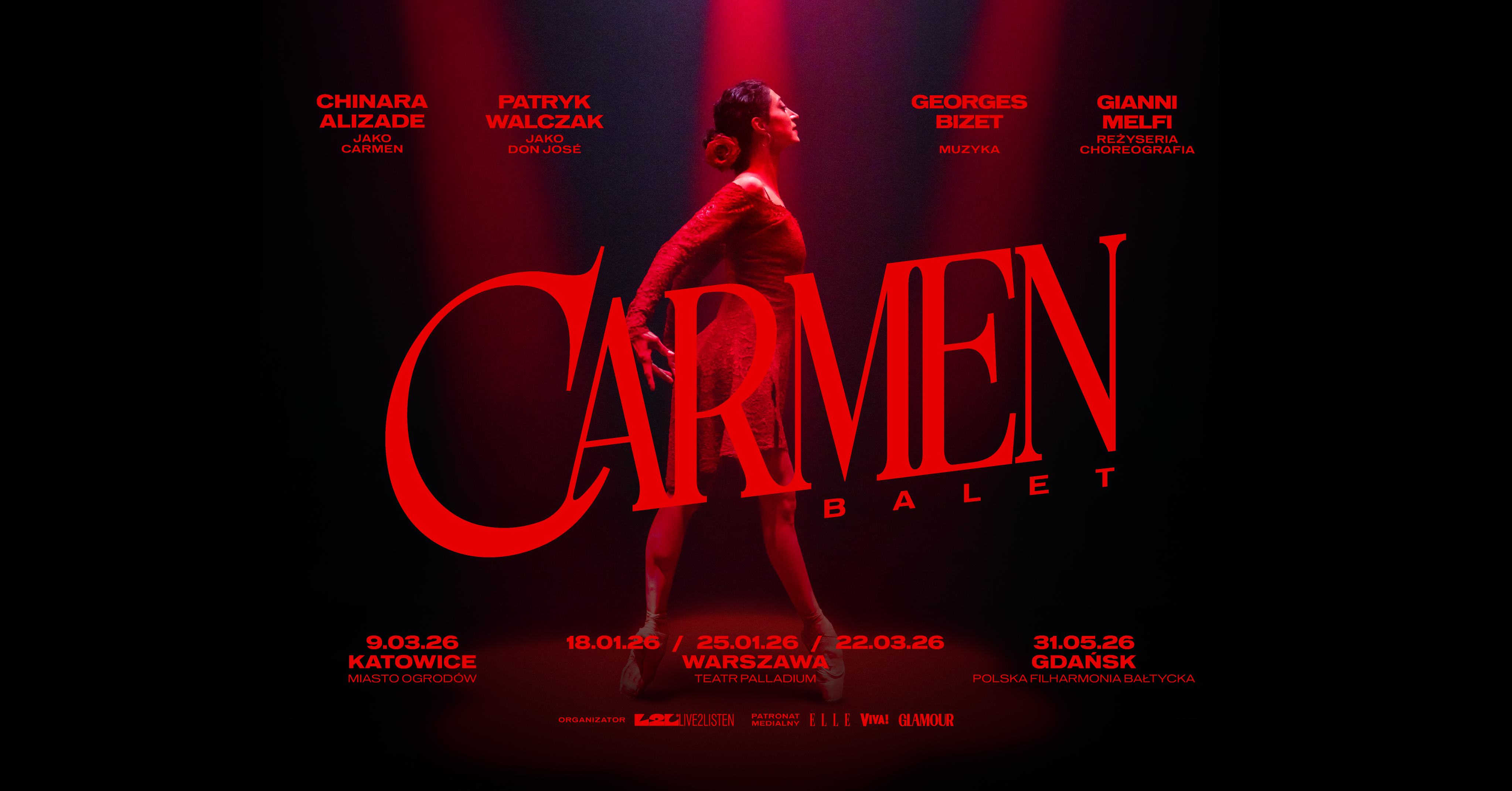 „CARMEN” – balet, który porusza i prowokuje – rusza w Polskę!