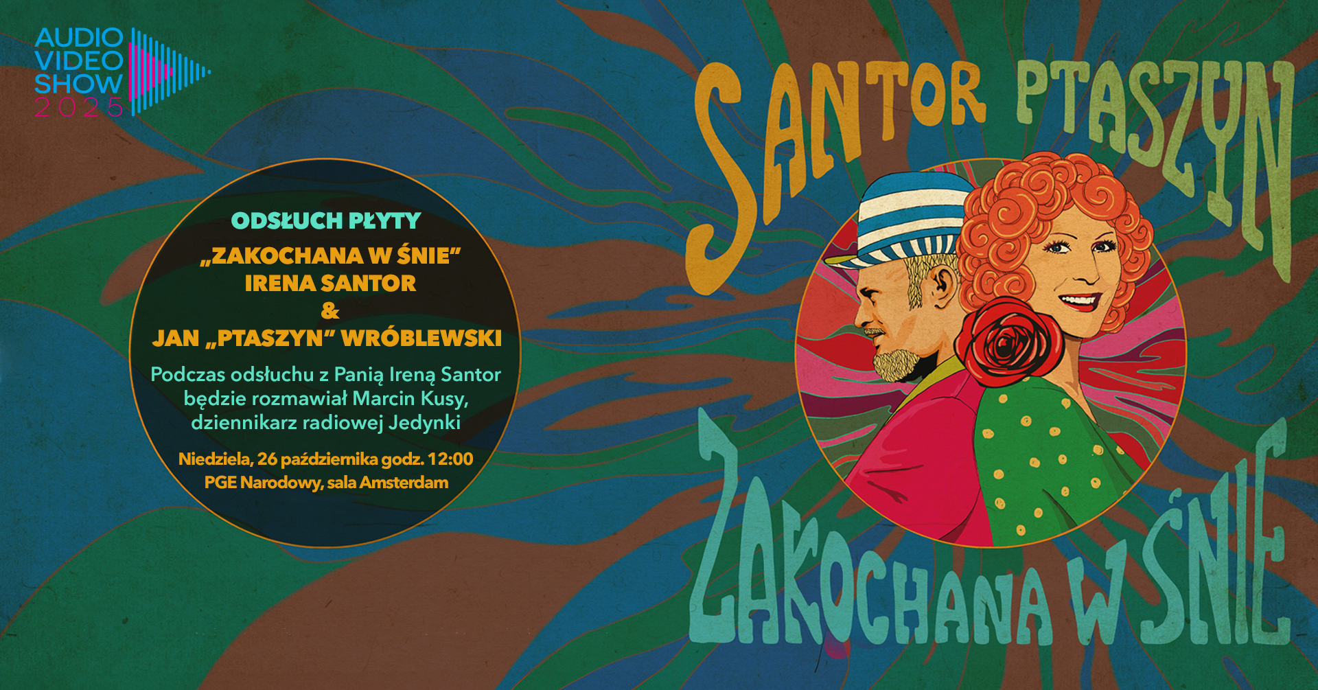 Odsłuch nowej płyty Ireny Santor na AUDIO VIDEO SHOW