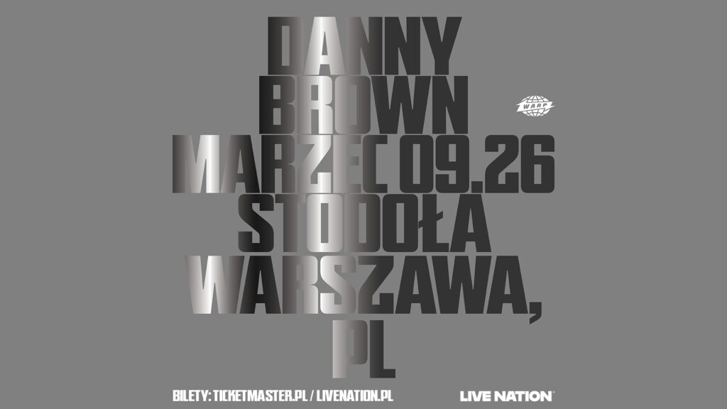 Danny Brown z koncertem w Warszawie!