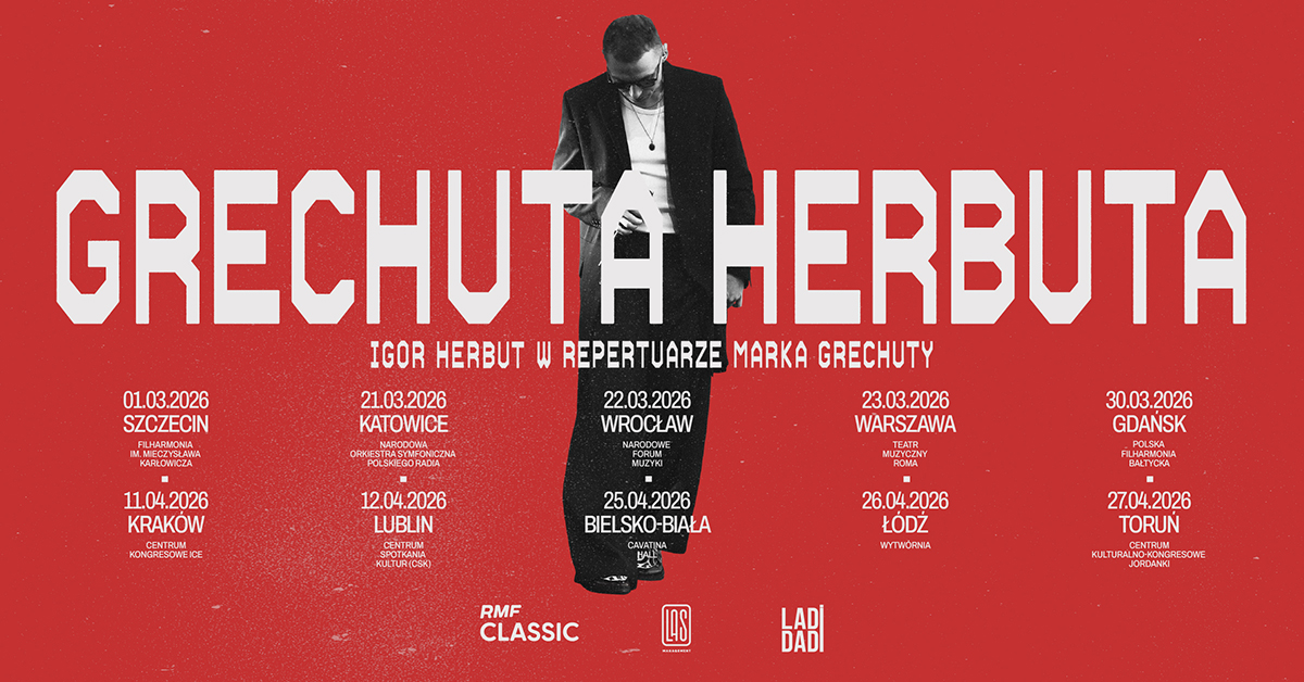 Igor Herbut ogłasza trasę koncertową „GRECHUTA HERBUTA” – kontynuację wyjątkowego projektu stworzonego w ramach tegorocznego Męskiego Grania