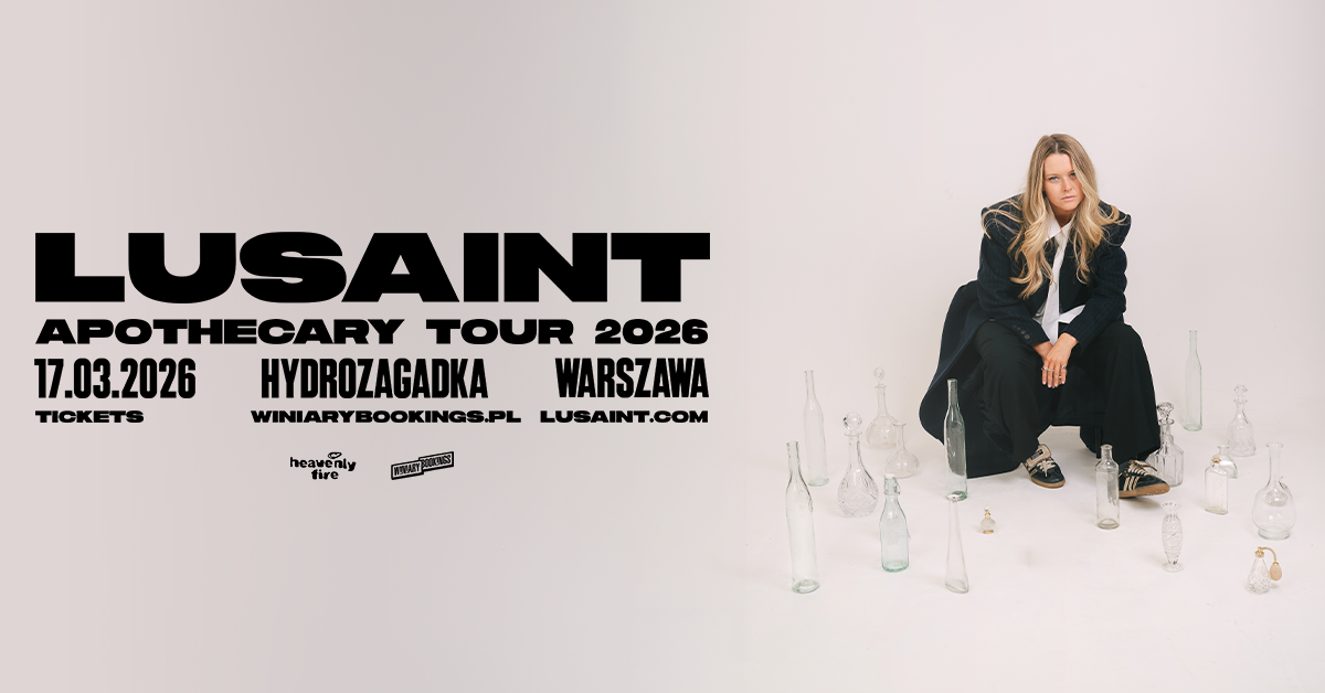 Lusaint na koncercie w Polsce!