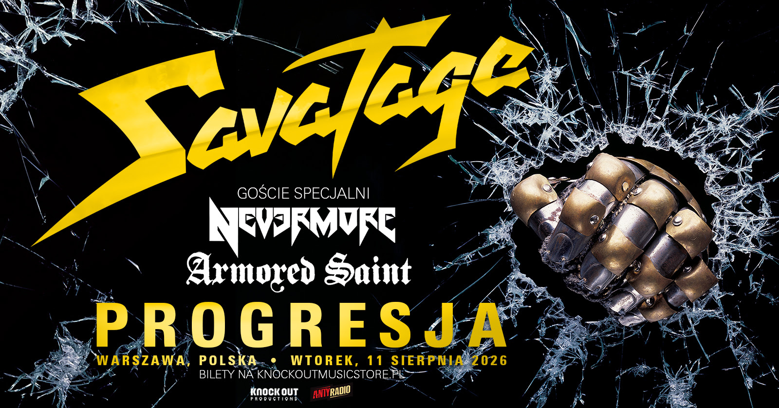 Legendarne Savatage zagra pierwszy koncert w Polsce!