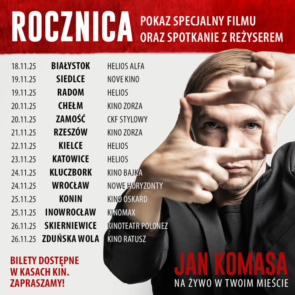 Zdarzyło się w Hollywood – premiera uroczysta „Rocznicy” Jana Komasy