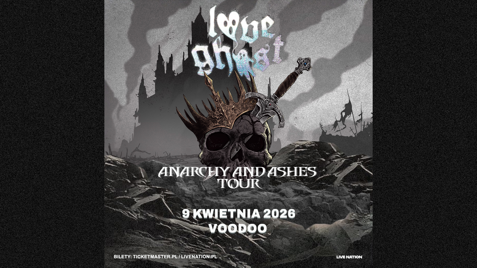 Lord Ghost w Warszawie z Anarchy and Ashes Tour