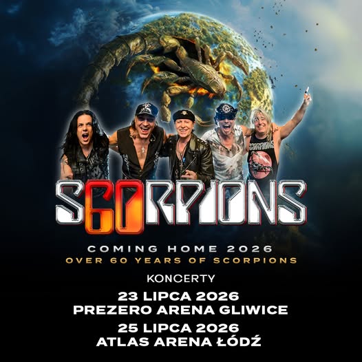 Scorpions wracają do Polski! Rockowa legenda zapowiada wielkie koncerty