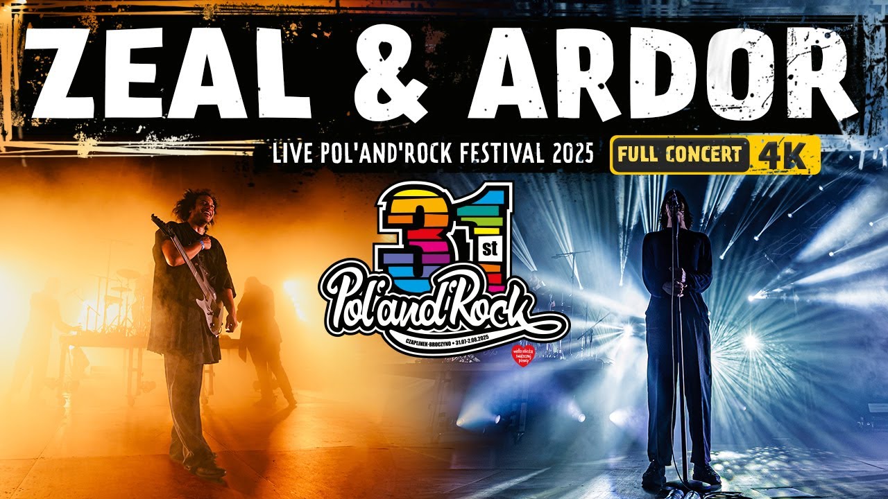 Koncert Zeal & Ardor z Pol’and’Rock Festival 2025 dostępny w całości na YouTube