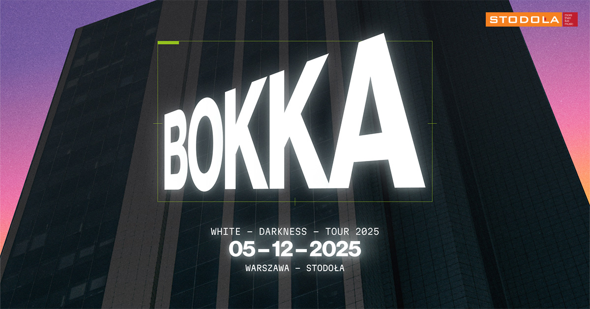 BOKKA 5 grudnia zagra w klubie Stodoła!