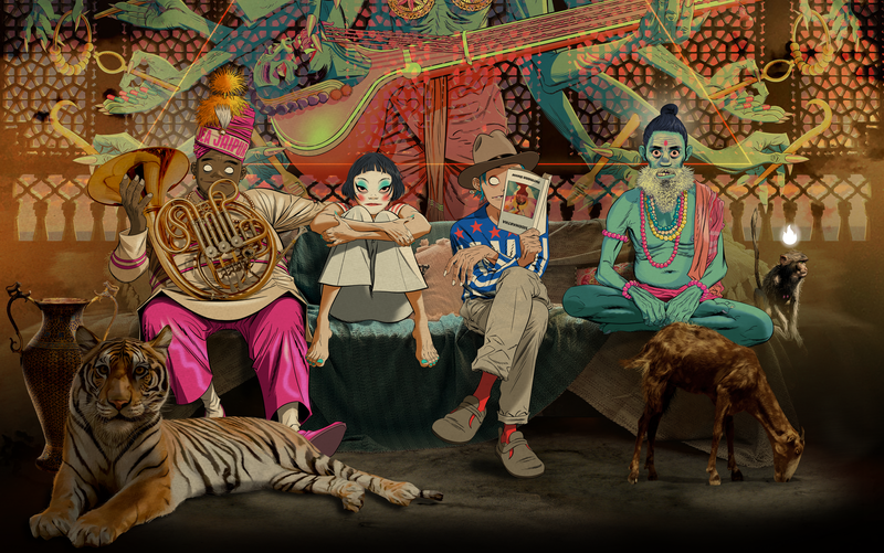 Gorillaz łączą muzykę i animację w ośmiominutowym filmie „The Mountain…”