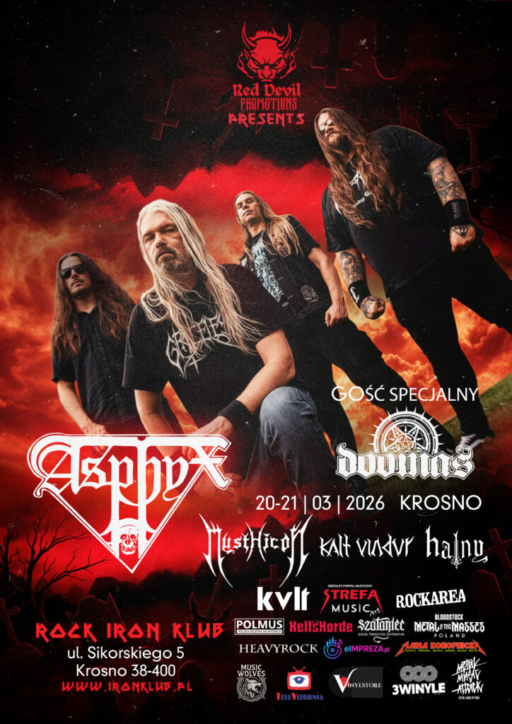 ROCK Iron Klub Krosno – 20 lat na scenie! Jubileuszowy koncert z gwiazdami polskiego i europejskiego metalu