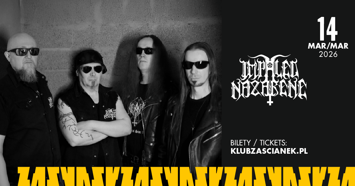 IMPALED NAZARENE na JEDYNYM koncercie w Polsce! Scenę rozgrzeję ekipa Witchfuck.