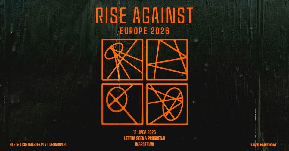 Rise Against w Warszawie! Punkrockowy manifest, który od ponad 25 lat nie traci siły rażenia !