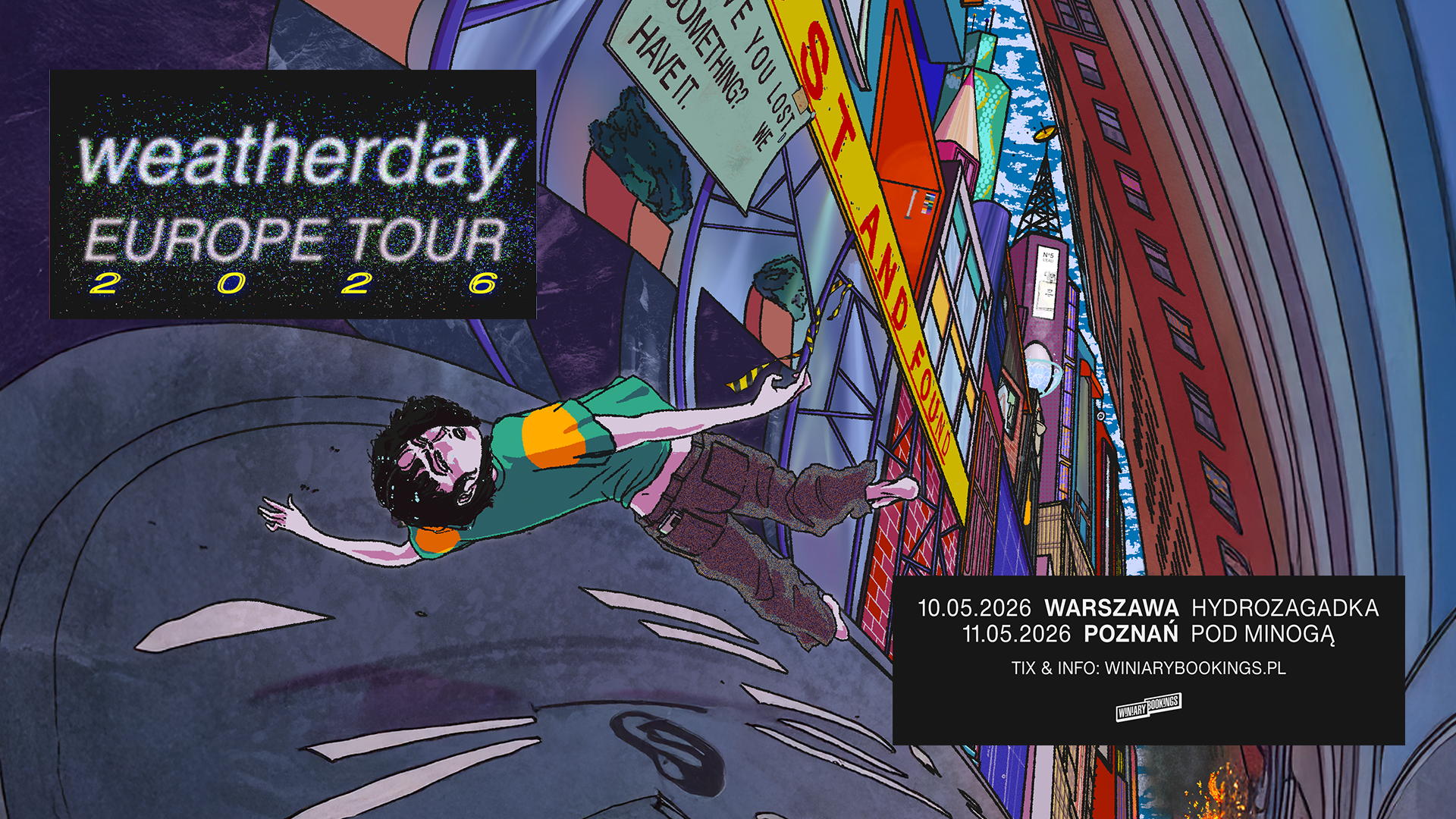 Weatherday na dwóch koncertach w Polsce!