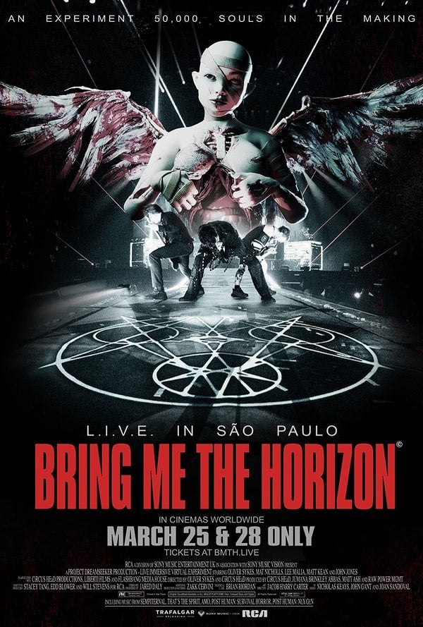 Film Bring Me The Horizon – L.I.V.E. in São Paulo za miesiąc w kinach, także w Polsce