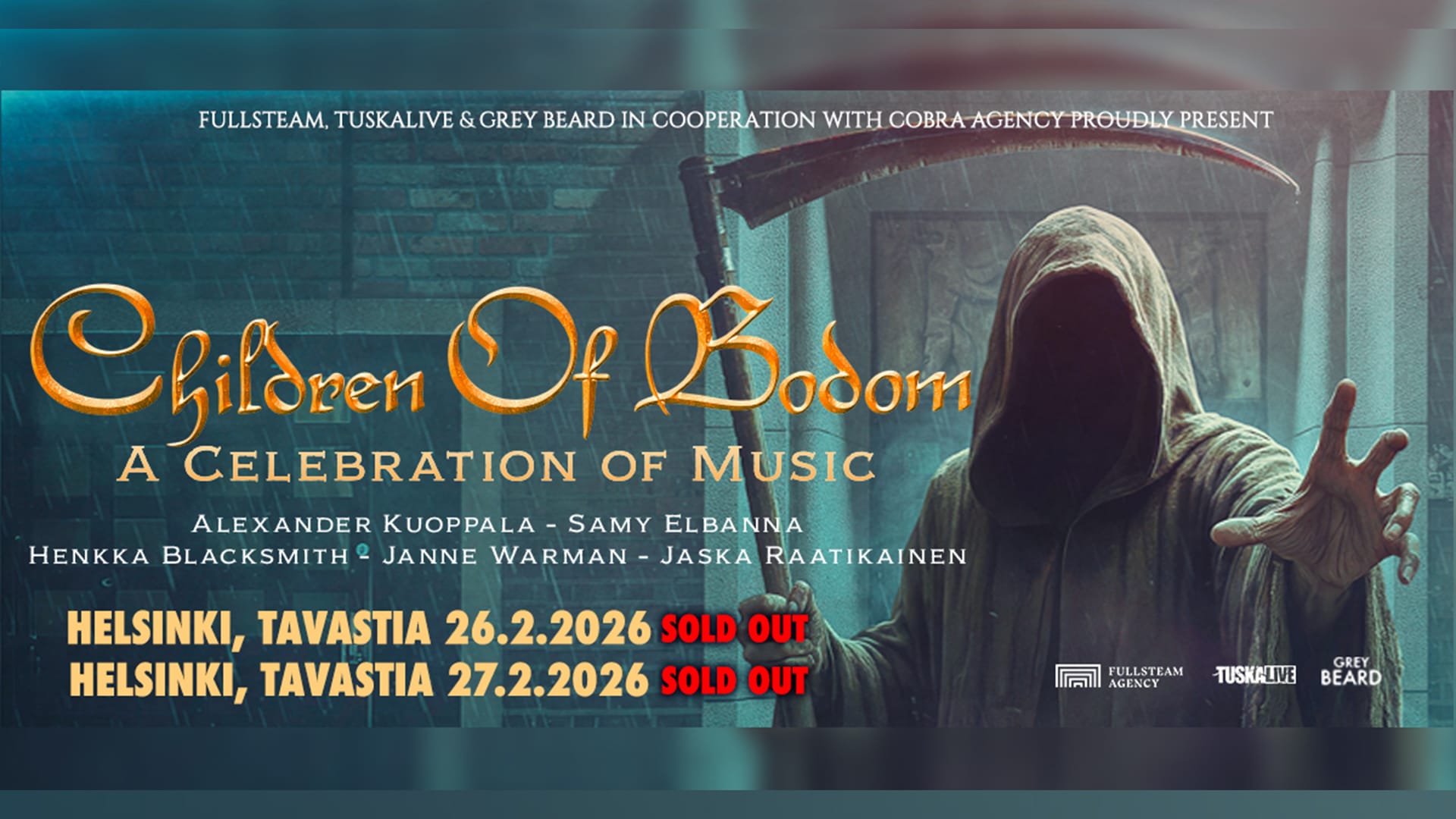 Children Of Bodom wracają na scenę. Wyjątkowe koncerty ku pamięci Alexiego Laiho
