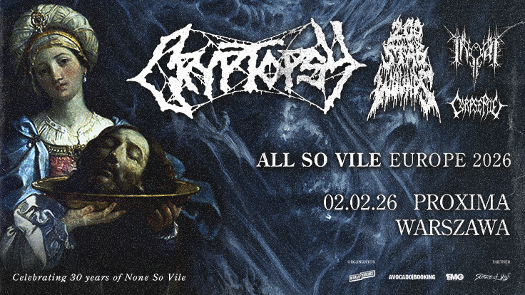 Koncert Cryptopsy już jutro w Proximie!