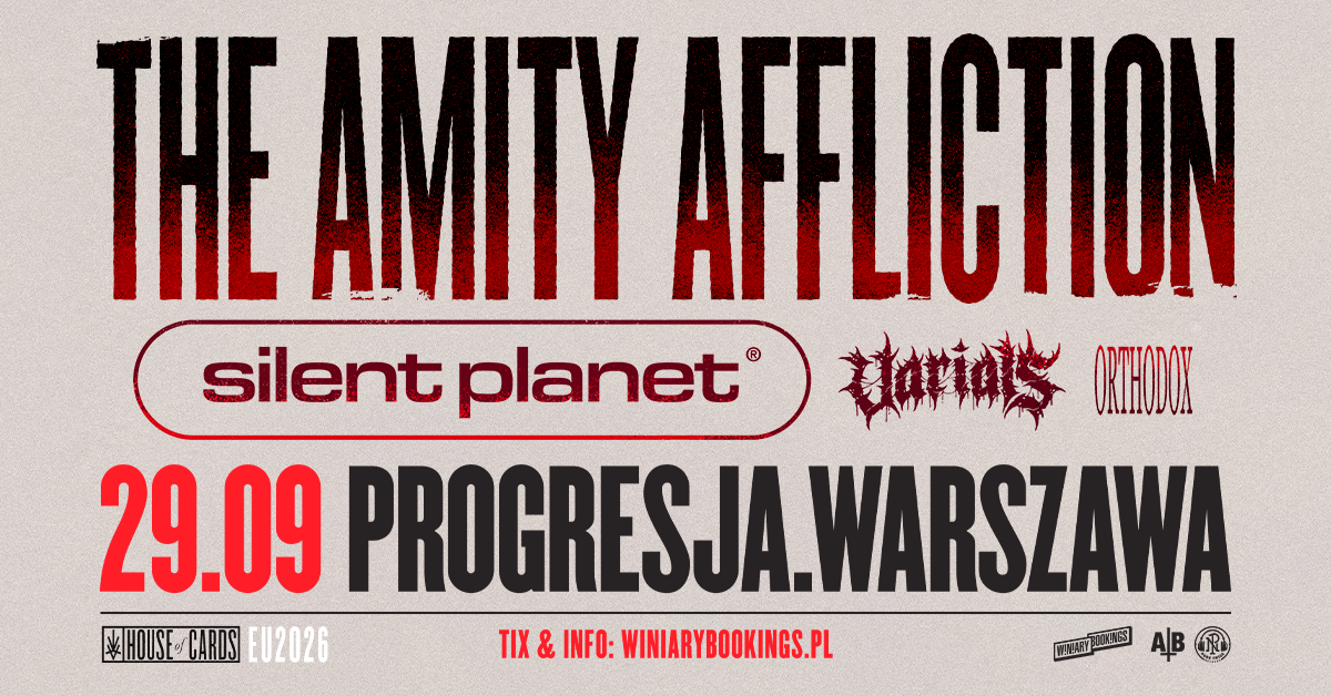 The Amity Affliction na koncercie w Polsce!