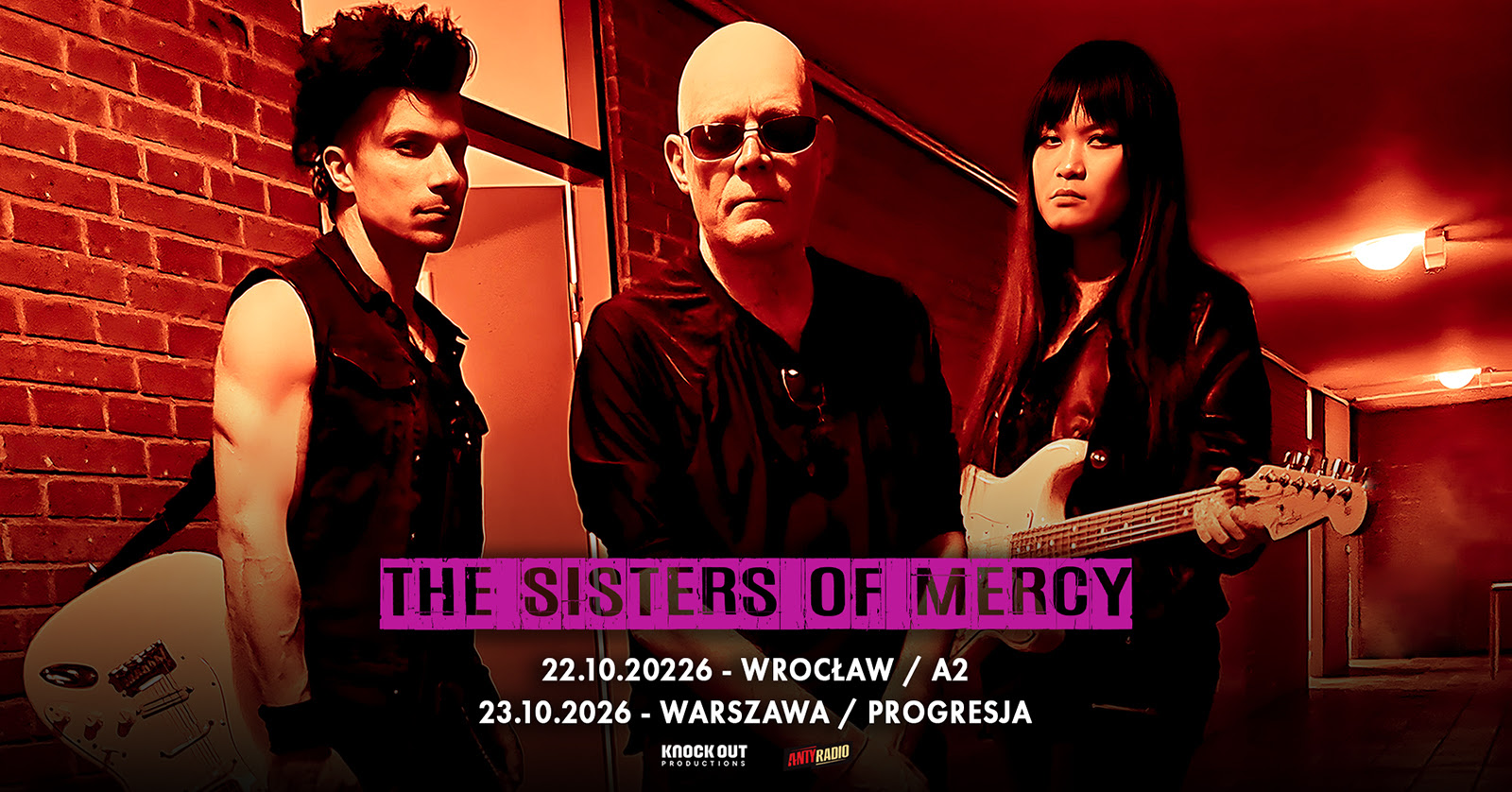 The Sisters of Mercy zagra w Polsce dwukrotnie!