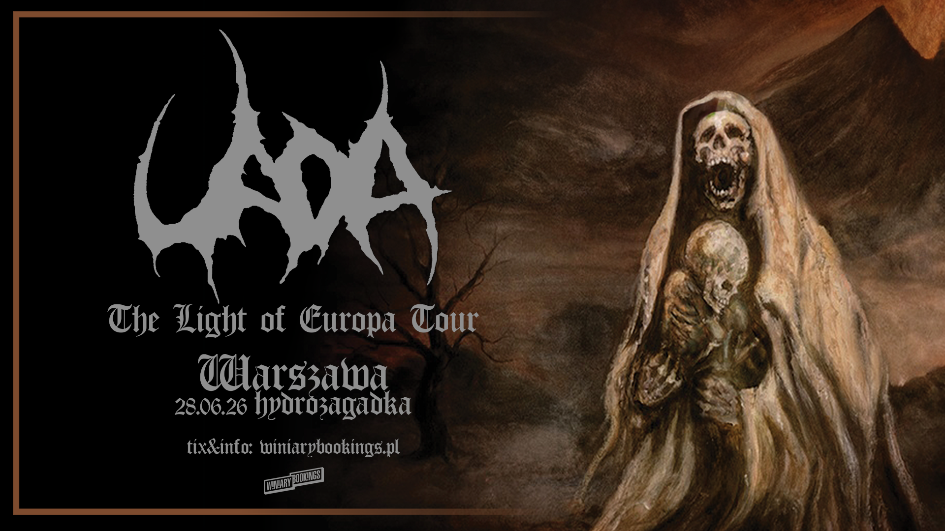 Uada na koncercie w Polsce!