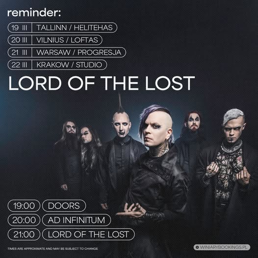 Lord Of The Lost w Polsce!