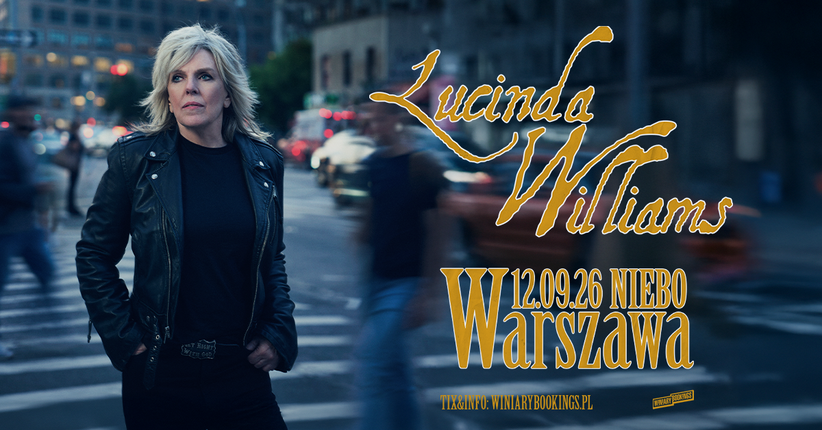 Lucinda Williams na koncercie w Polsce!