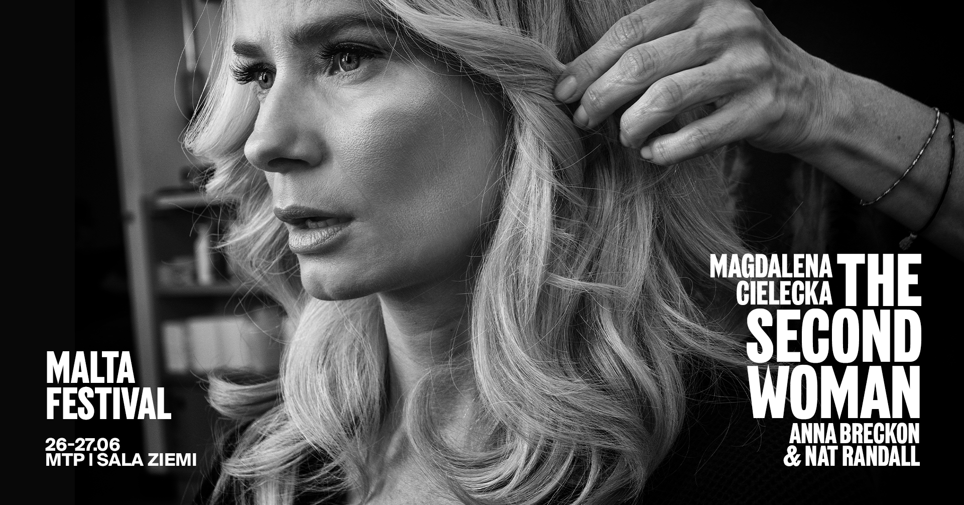 24 godziny wielkiego teatru. Magdalena Cielecka na scenie Malta Festival w spektaklu The Second Woman