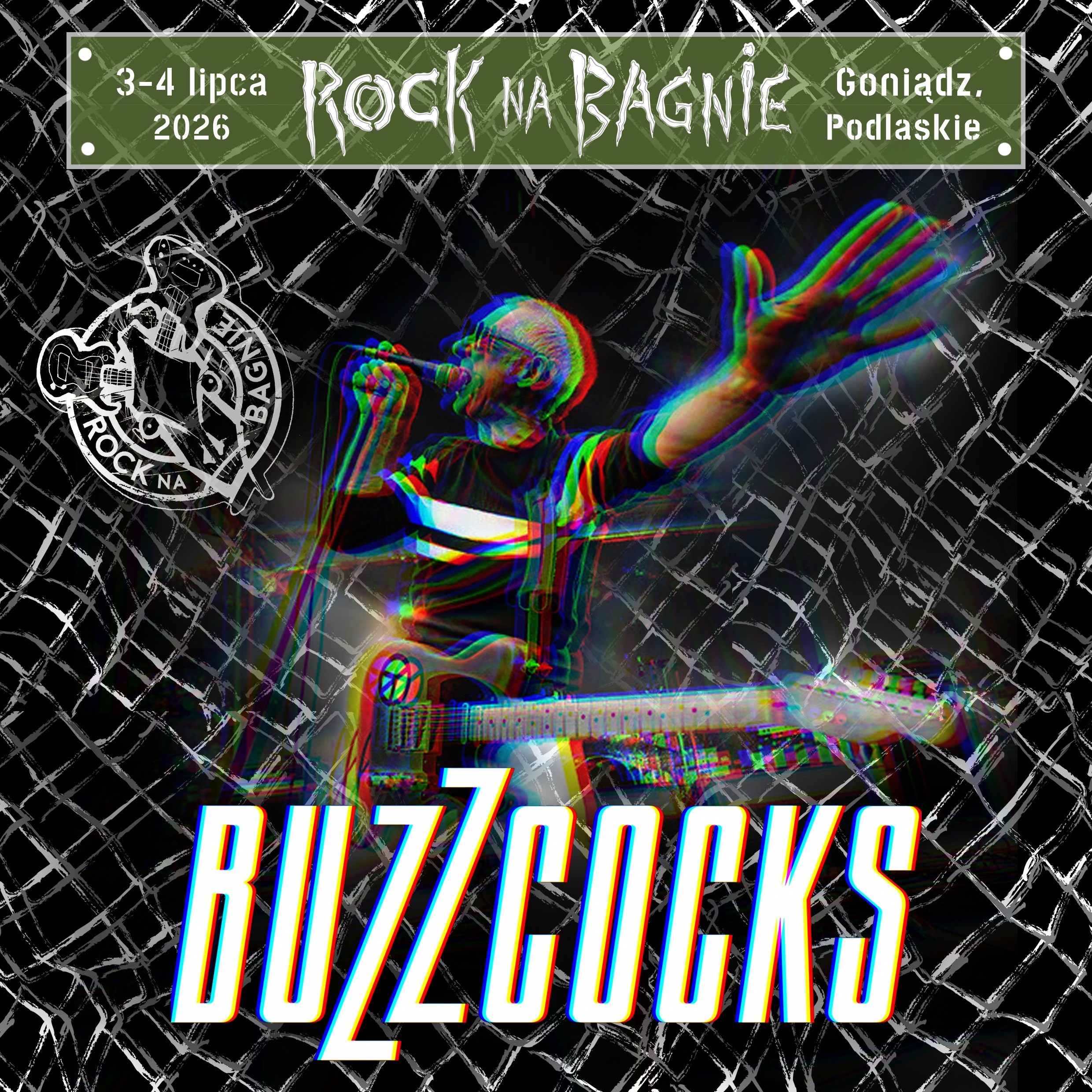BUZZCOCKS zagra na festiwalu Rock na Bagnie XVI w Goniądzu!