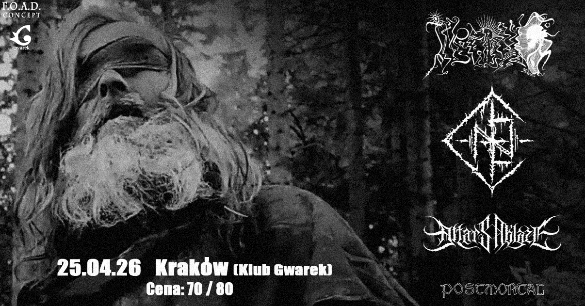 Koncert promujący najnowszy album Cienia – “Maledictio” już w kwietniu w krakowskim Gwarku