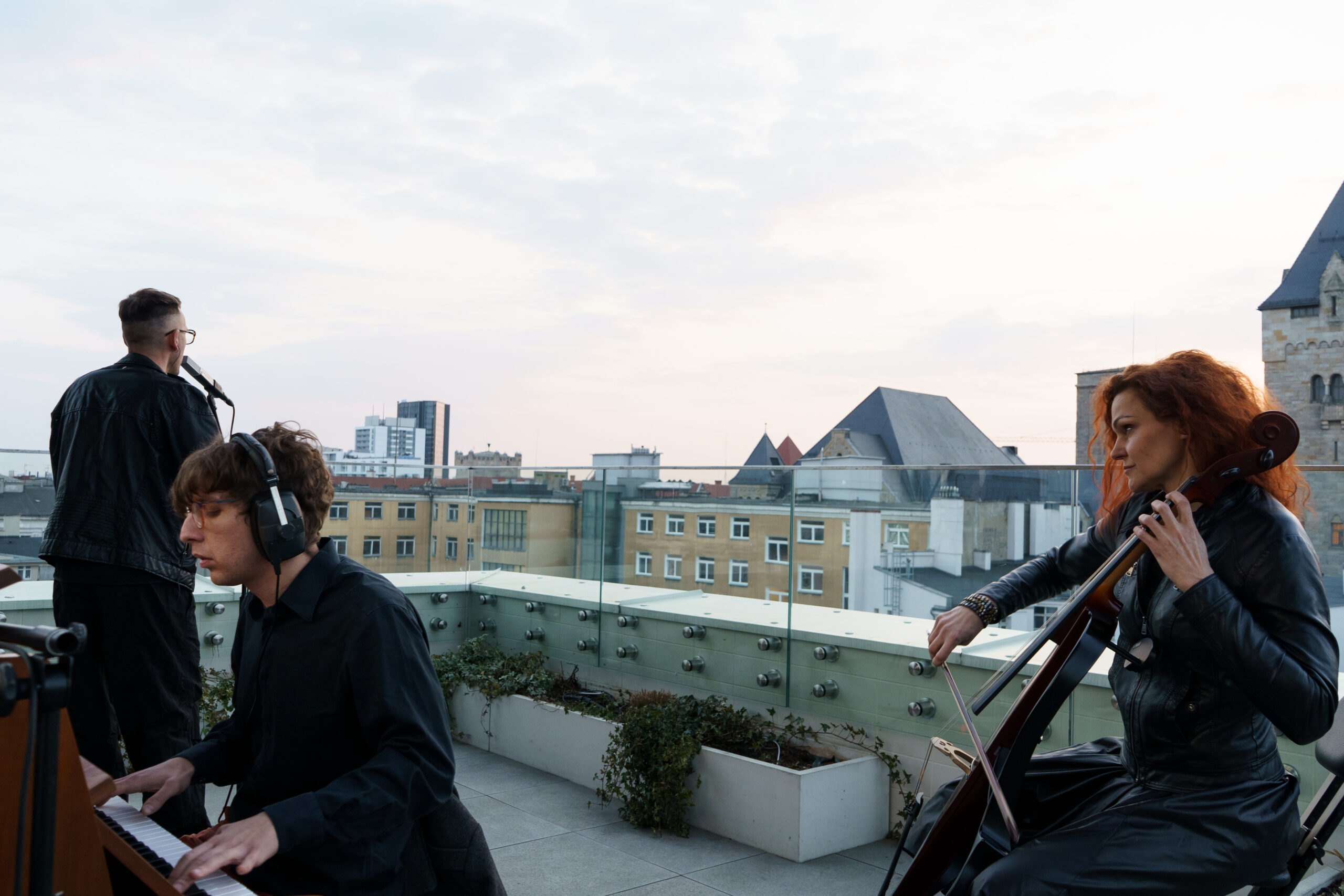 Live session z dachu Domu Książki zapowiada Piano Day Poznań 2026