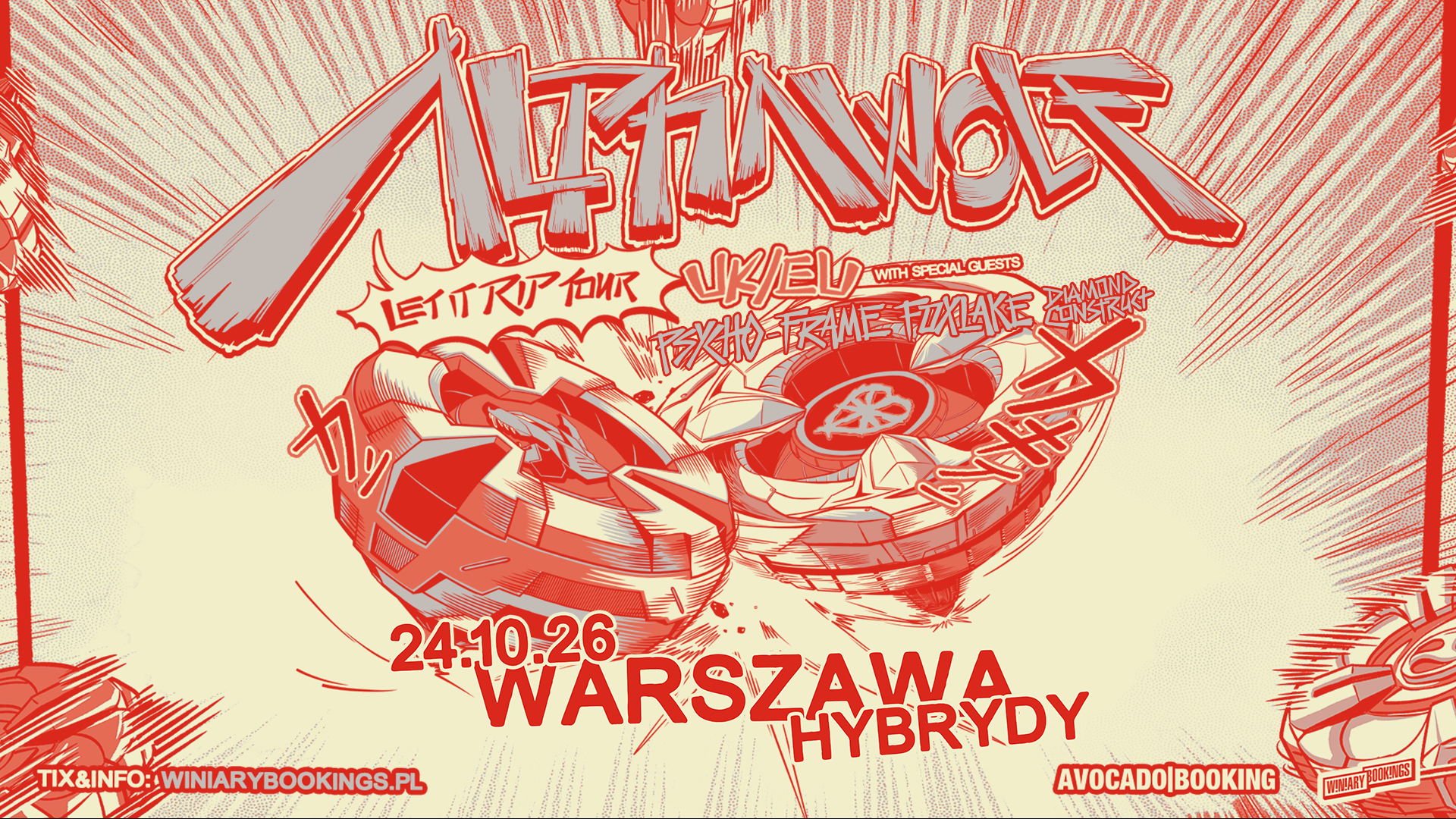 Alpha Wolf + goście na koncercie w Polsce!