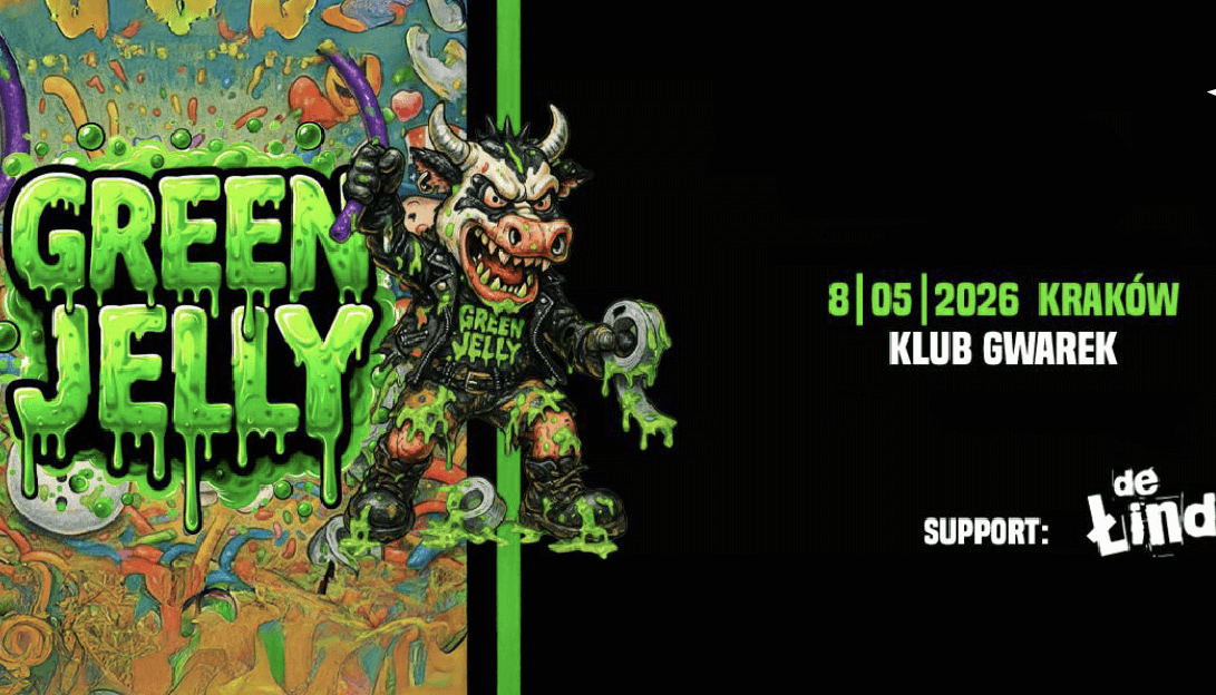 Green Jellÿ na pierwszym koncercie w Polsce!