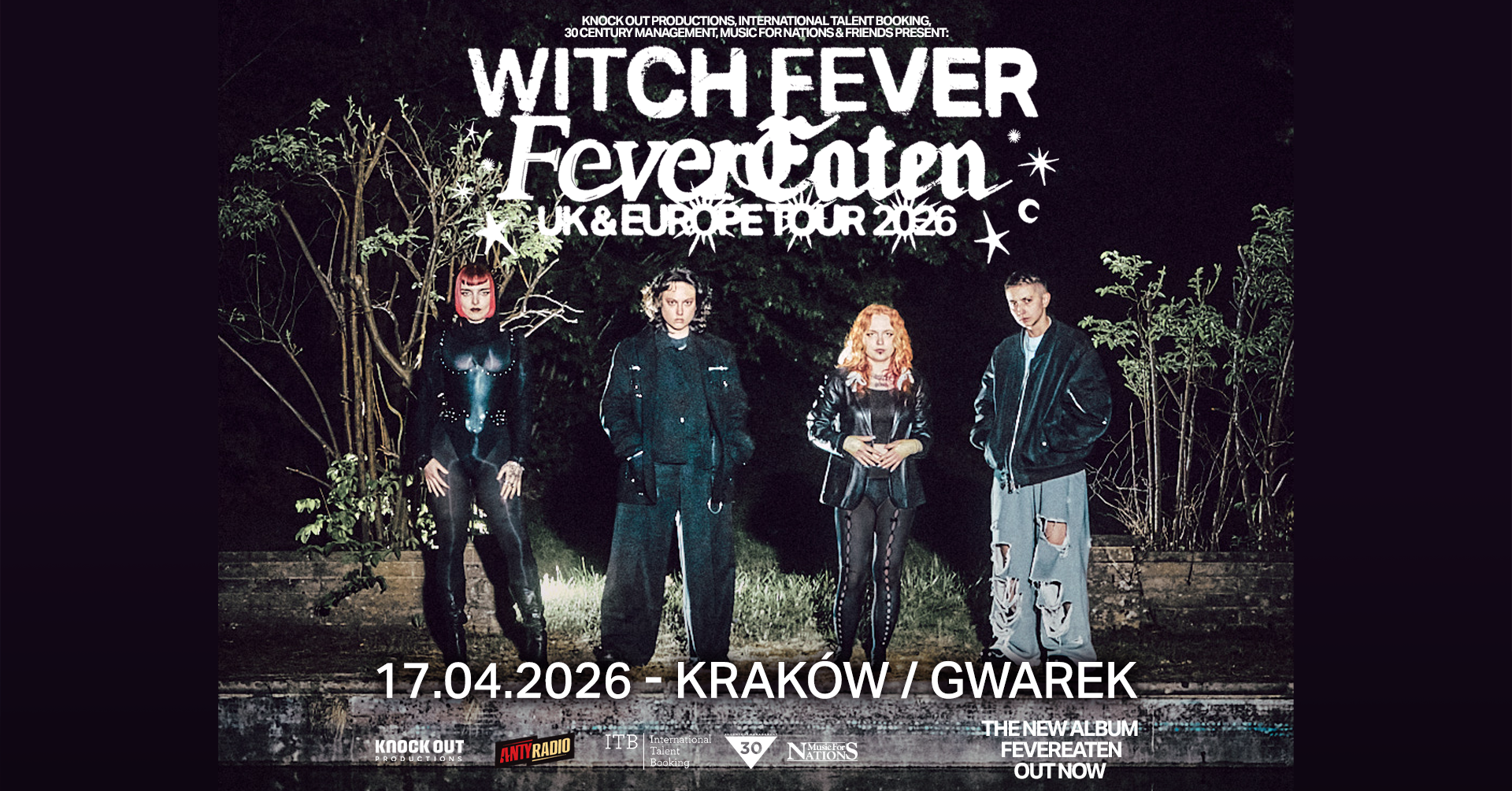 Swoon wystąpią przed Witch Fever w Gwarku!
