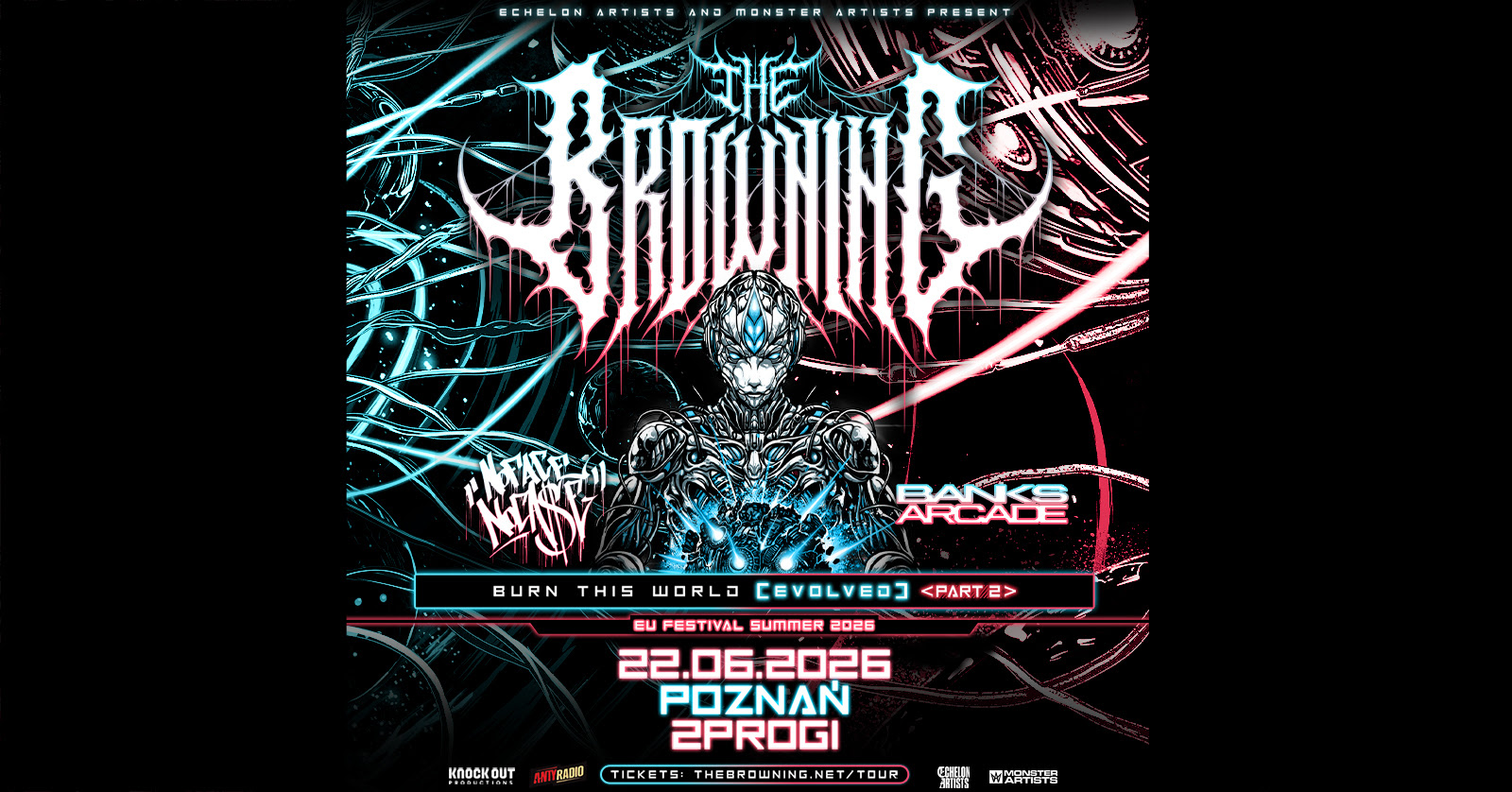 Banks Arcade otworzą koncert The Browning!