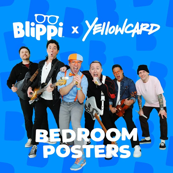 YELLOWCARD Odśwież swój hit „Bedroom Posters” dzięki nowej wersji z udziałem Blippi już dostępnej!) Odebrane