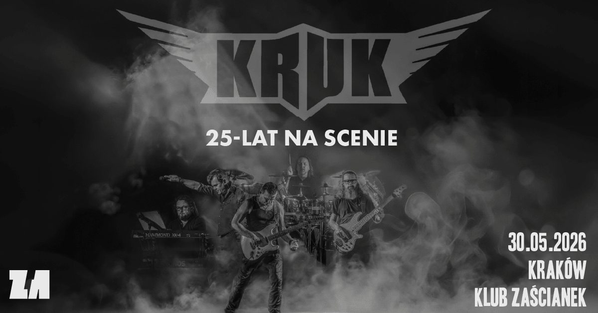 Zespół Kruk świętuje 25-lecie działalności w Klubie Zaścianek!