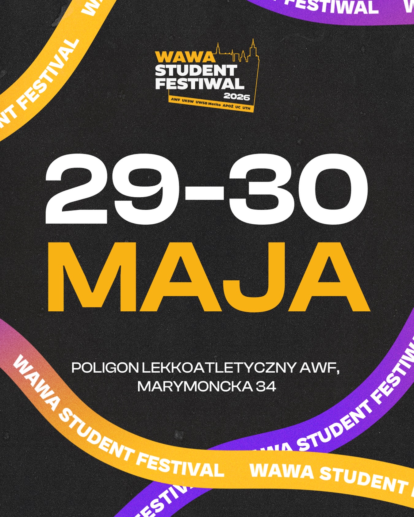 Wawa Student Festiwal w ostatni weekend maja. Kto wystąpi na święcie studentów w Warszawie?