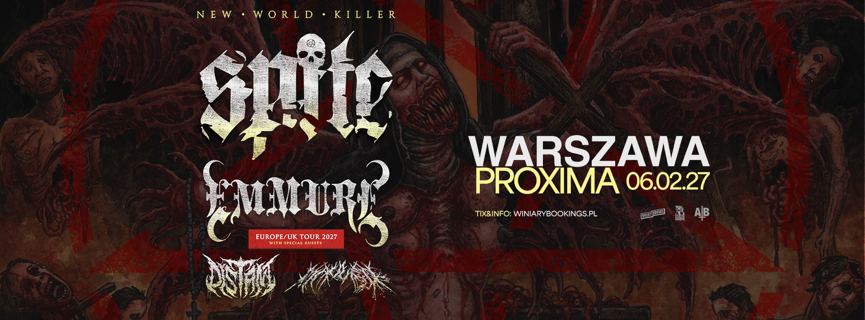 Spite i Emmure na koncercie w Polsce!