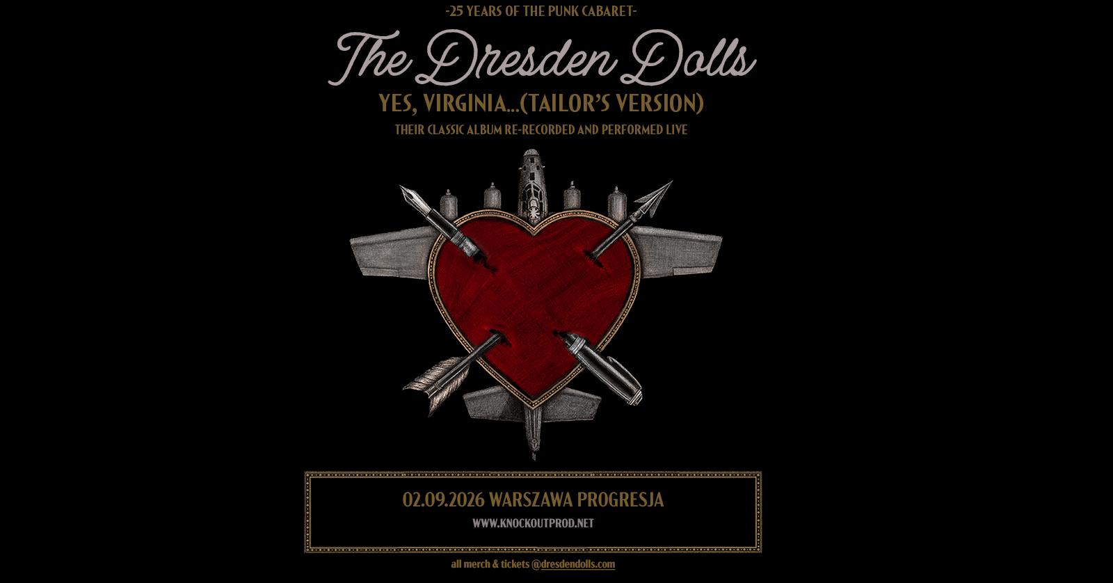 The Dresden Dolls zadebiutują w Polsce!