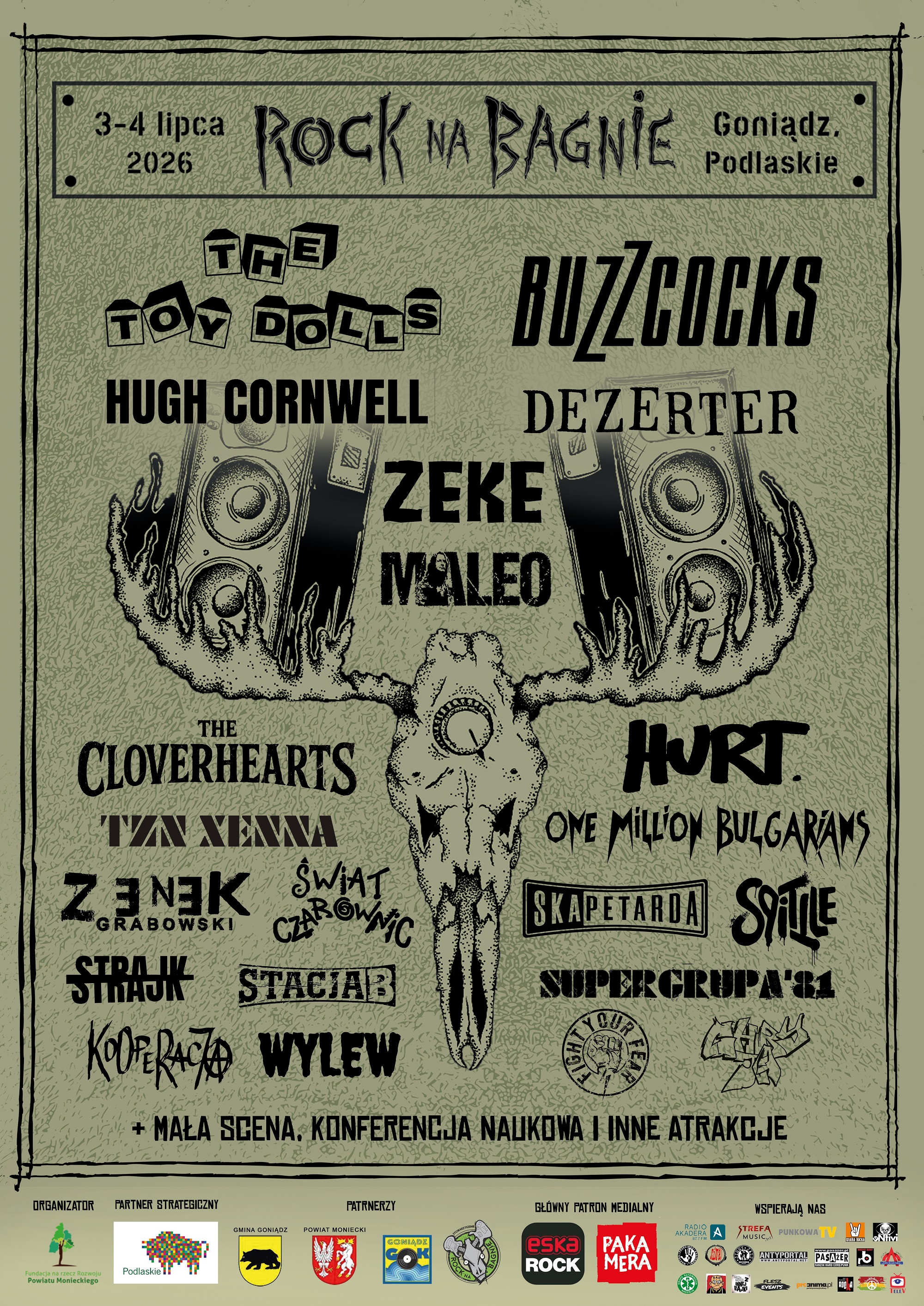 Rock na Bagnie XVI ogłosił plan godzinowy festiwalu.