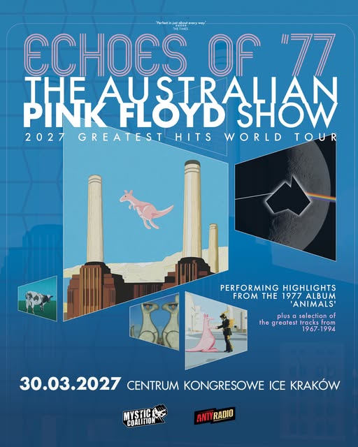 The Australian Pink Floyd Show wraca do Polski w ramach Echoes of ’77. Greatest Hits World Tour