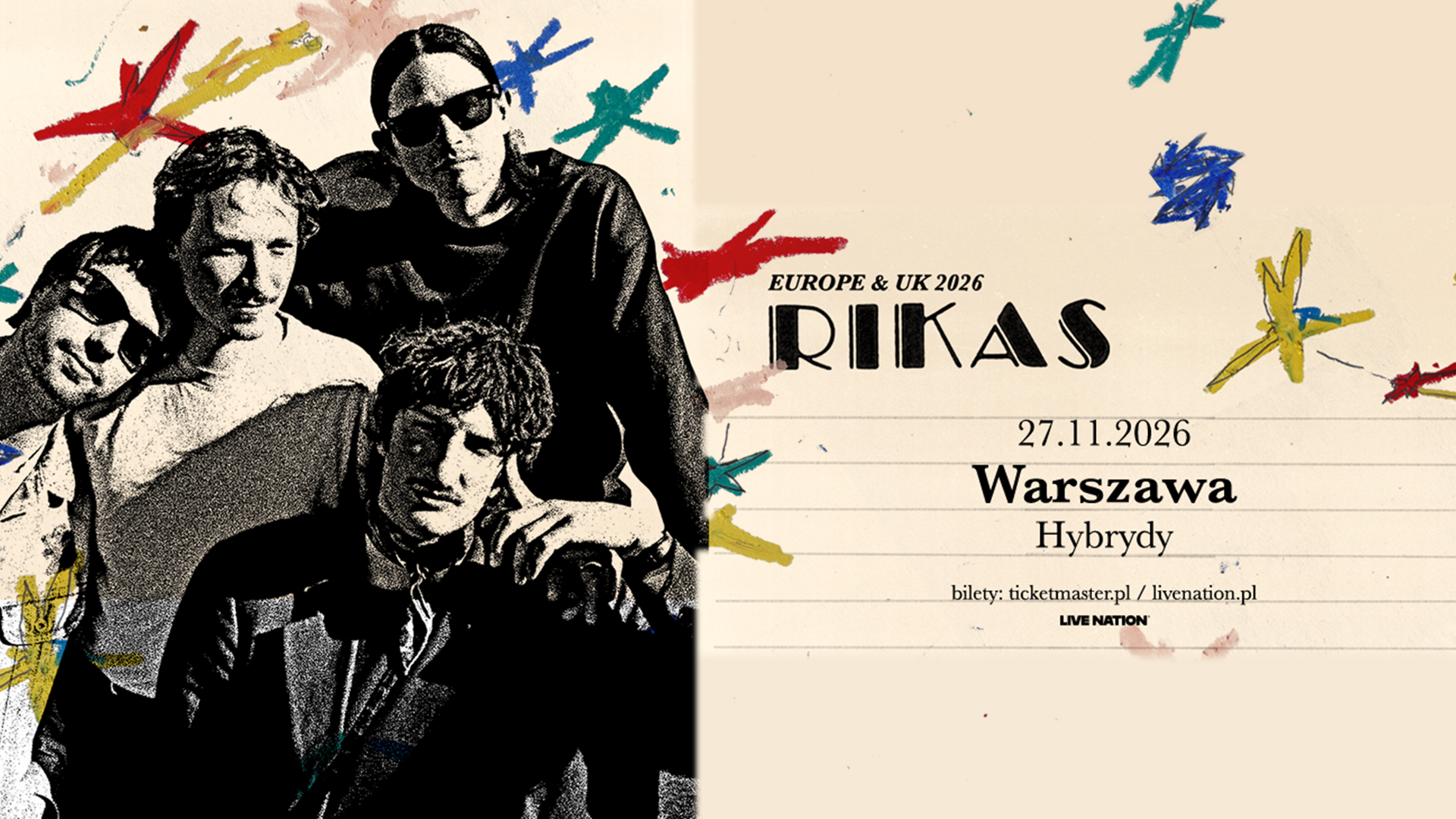 Rikas wystąpią w Warszawie!