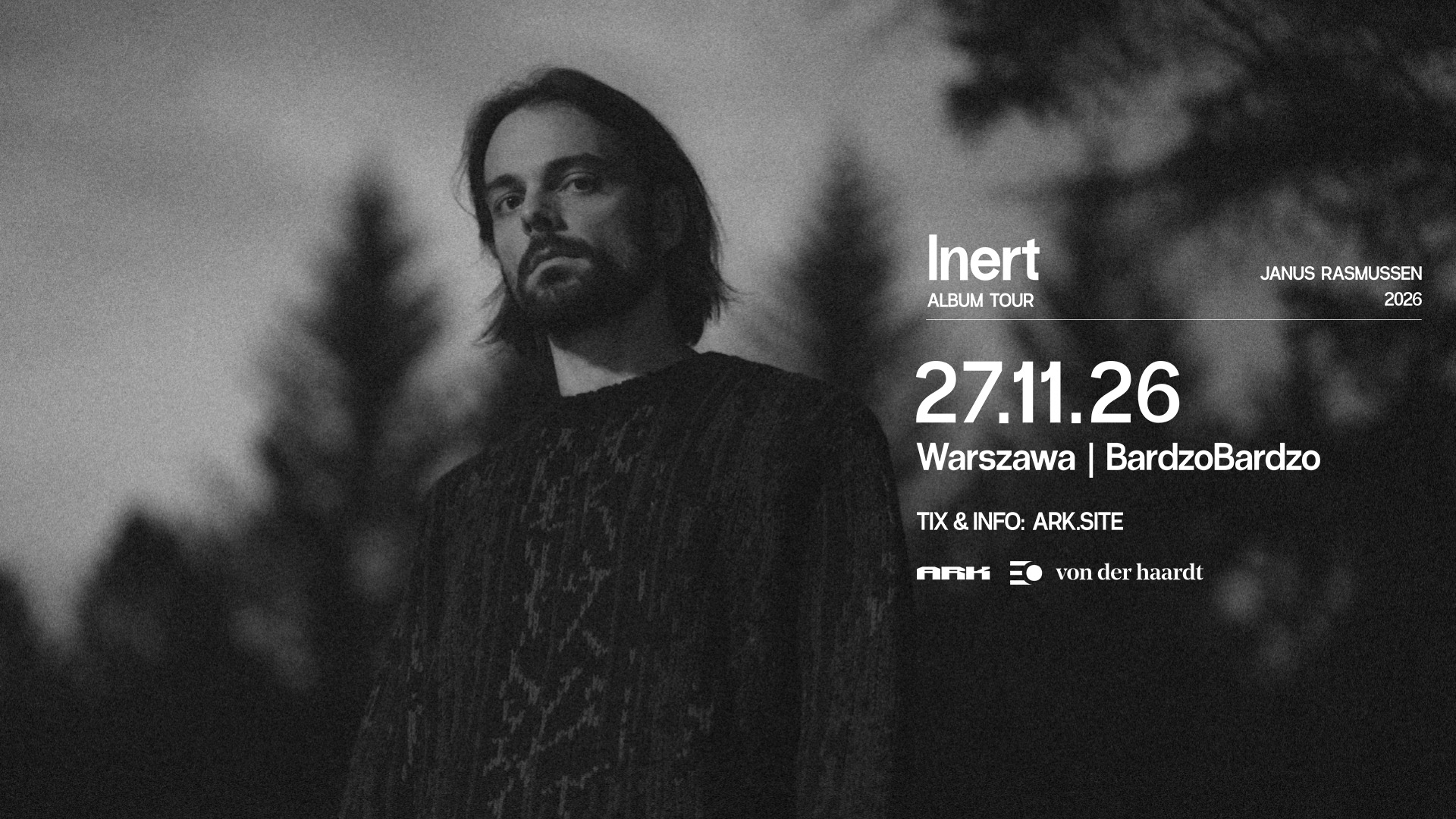 Janus Rasmussen (Kiasmos) wystąpi w Polsce!