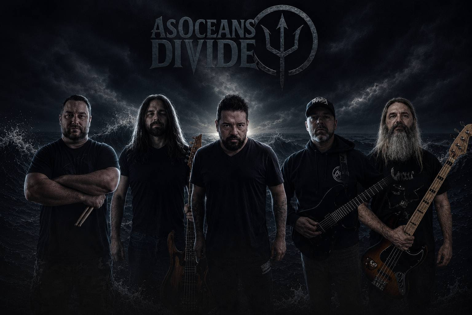 Streaming już teraz! Kanadyjscy debiutanci metalcore’owi AS OCEANS DIVIDE wydają debiutancką EP-kę o tym samym tytule, ku pamięci zmarłego basisty