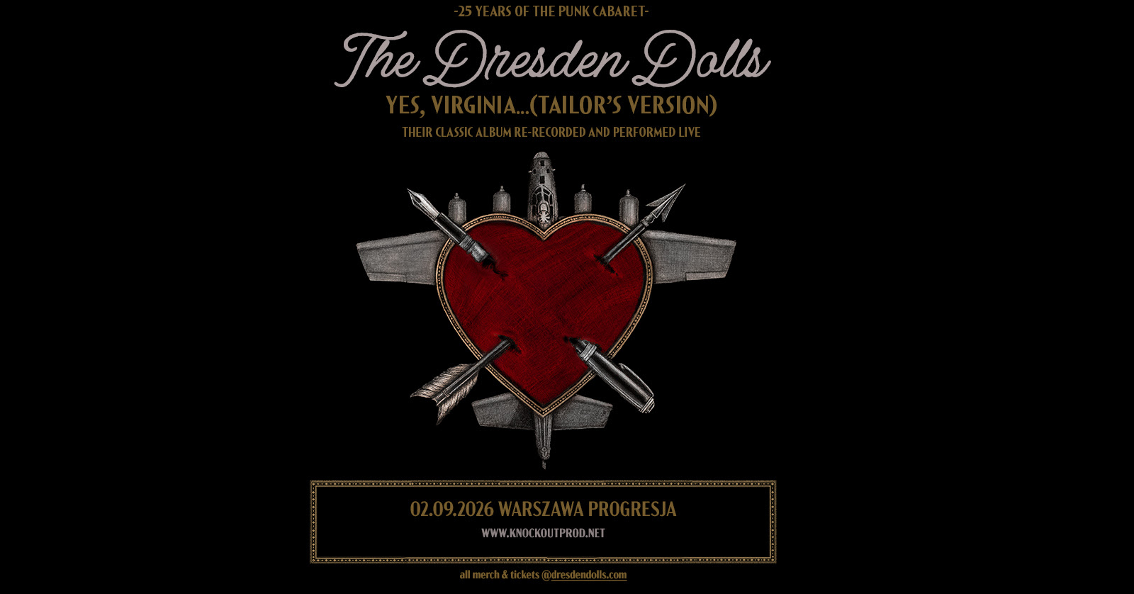 Druga płyta The Dresden Dolls ma już 20 lat… A jej nowa wersja ukazała się parę dni temu!