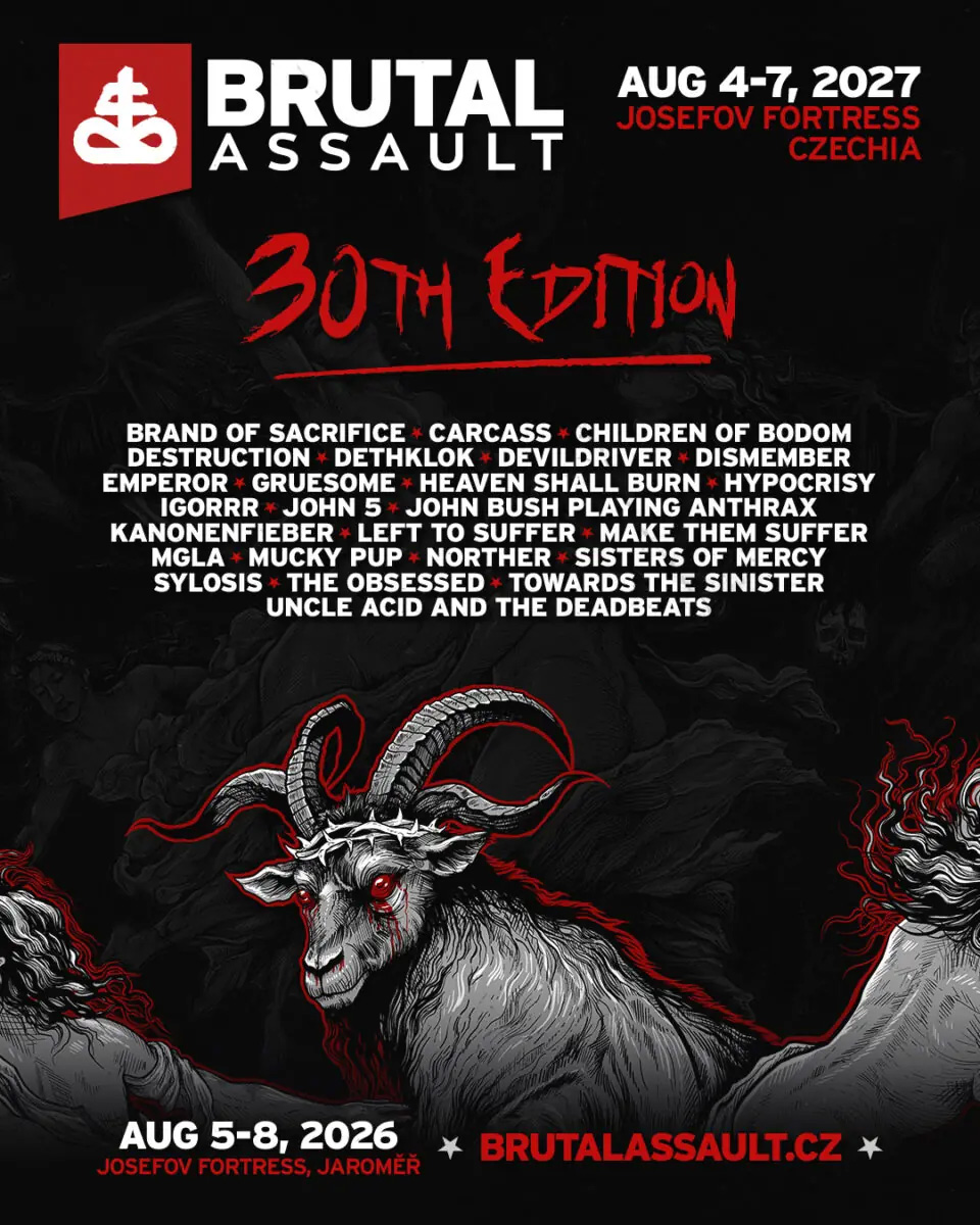 Brutal Assault zapowiada 30. edycję! Znamy termin i pierwsze ogłoszenia