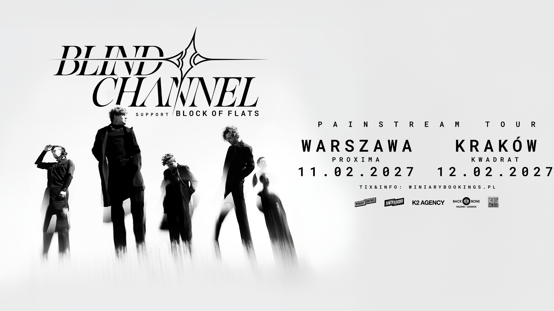 Blind Channel na dwóch koncertach w Polsce!