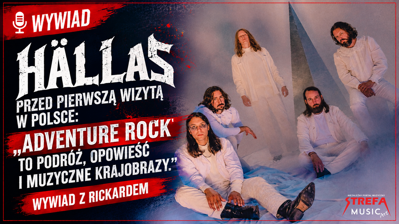 Hällas przed pierwszą wizytą w Polsce: „Adventure rock” to podróż, opowieść i muzyczne krajobrazy. Wywiad z Rickardem