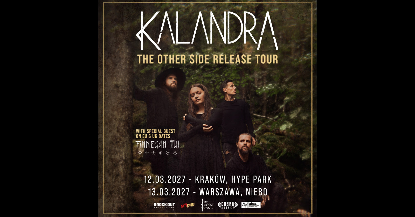 Kalandra na dwóch koncertach w Polsce!