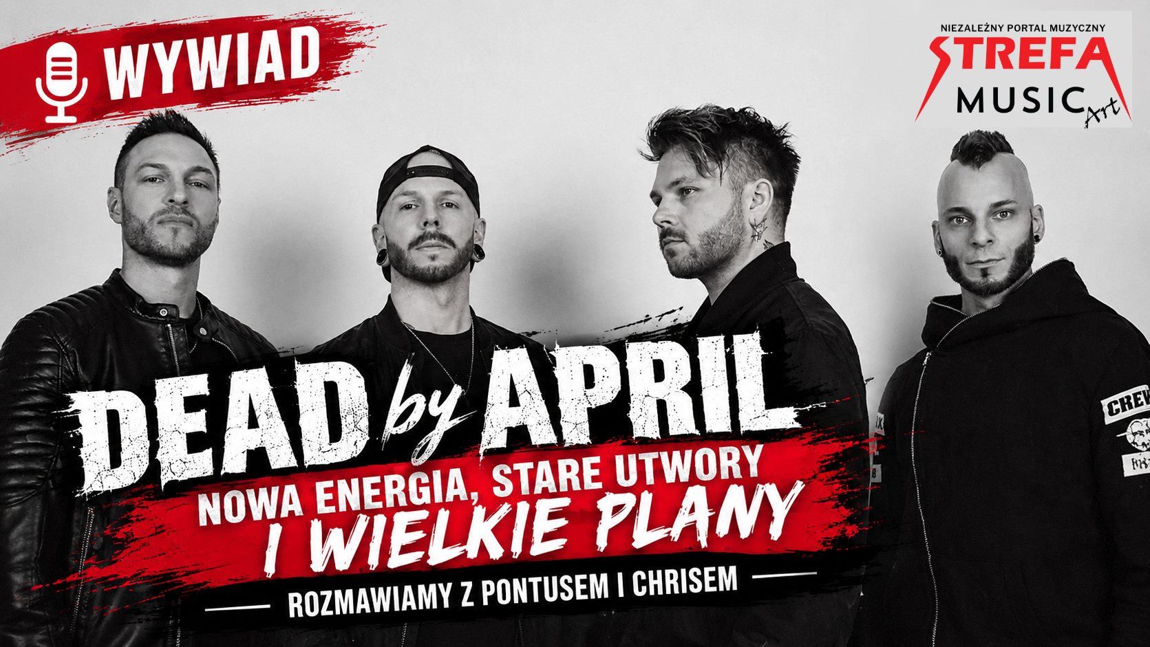 Dead by April: nowa energia, stare utwory i wielkie plany. Rozmawiamy z Pontusem i Chrisem