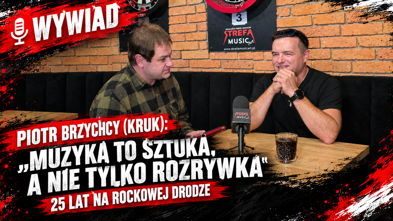 Piotr Brzychcy (Kruk): „Muzyka to sztuka, a nie tylko rozrywka”. 25 lat na rockowej drodze