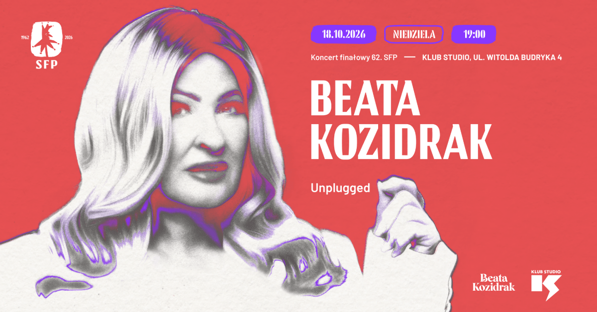 Beata Kozidrak na scenie Klubu Studio